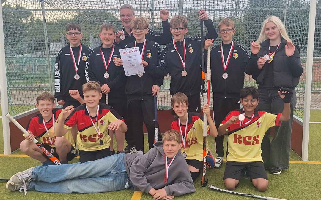 U14-Jungen von Hockey United Werne holen überraschend „WM“-Silber
